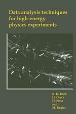 Data Analysis Techniques for High-Energy Physics Experiments