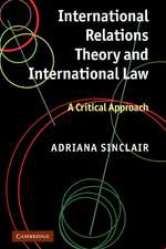 International Relations Theory and International Law: A Critical Approach