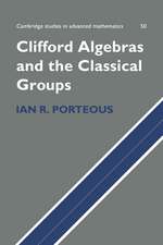 Clifford Algebras and the Classical Groups