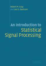 An Introduction to Statistical Signal Processing