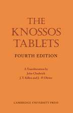 The Knossos Tablets