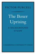 The Boxer Uprising: A Background Study