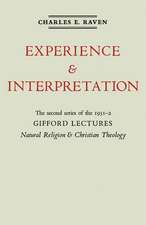 Natural Religion and Christian Theology: The Gifford Lectures 1952