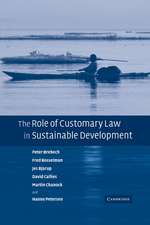 The Role of Customary Law in Sustainable Development