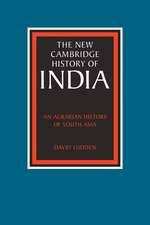 An Agrarian History of South Asia