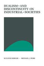 Dualism and Discontinuity in Industrial Societies