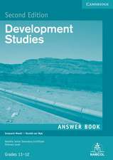 NSSC Development Studies Student's Answer Book