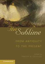 The Sublime: From Antiquity to the Present