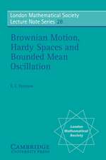 Brownian Motion, Hardy Spaces and Bounded Mean Oscillation