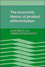 The Economic Theory of Product Differentiation