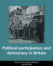 Political Participation and Democracy in Britain