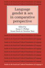 Language, Gender, and Sex in Comparative Perspective