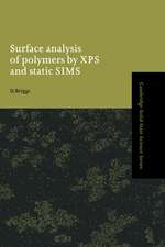 Surface Analysis of Polymers by XPS and Static SIMS