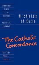 Nicholas of Cusa: The Catholic Concordance