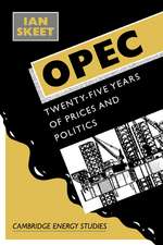 Opec:: Twenty-Five Years of Prices and Politics