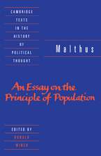 Malthus: 'An Essay on the Principle of Population'