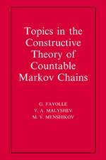 Topics in the Constructive Theory of Countable Markov Chains