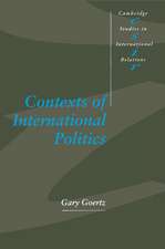 Contexts of International Politics