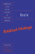 Bayle: Political Writings