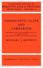 Community, Class and Careers