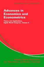 Advances in Economics and Econometrics: Theory and Applications, Eighth World Congress