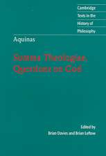 Aquinas: Summa Theologiae, Questions on God