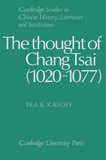 The Thought of Chang Tsai (1020–1077)