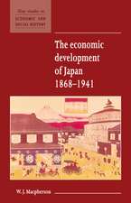 The Economic Development of Japan 1868–1941