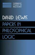 Papers in Philosophical Logic: Volume 1