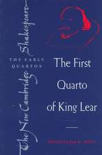 The First Quarto of King Lear