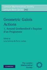 Geometric Galois Actions: Volume 1, Around Grothendieck's Esquisse d'un Programme