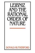 Leibniz and the Rational Order of Nature