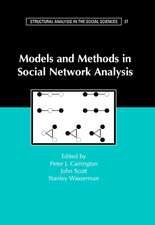 Models and Methods in Social Network Analysis