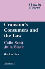 Cranston's Consumers and the Law