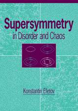 Supersymmetry in Disorder and Chaos