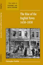 The Rise of the English Town, 1650–1850