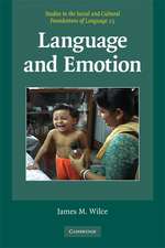 Language and Emotion