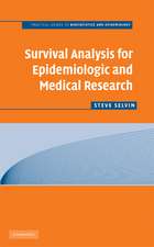 Survival Analysis for Epidemiologic and Medical Research