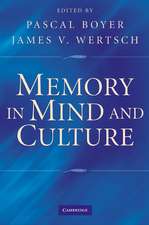 Memory in Mind and Culture