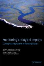 Monitoring Ecological Impacts: Concepts and Practice in Flowing Waters