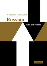 A Reference Grammar of Russian