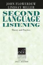 Second Language Listening: Theory and Practice