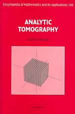 Analytic Tomography