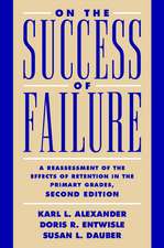 On the Success of Failure: A Reassessment of the Effects of Retention in the Primary School Grades