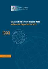 Dispute Settlement Reports 1999: Volume 3, Pages 949-1439