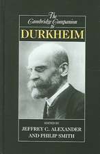 The Cambridge Companion to Durkheim