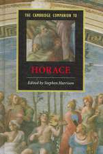 The Cambridge Companion to Horace