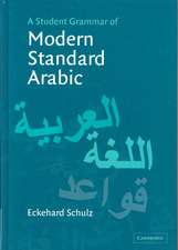 A Student Grammar of Modern Standard Arabic