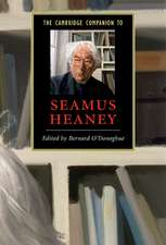 The Cambridge Companion to Seamus Heaney