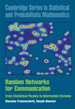 Random Networks for Communication: From Statistical Physics to Information Systems